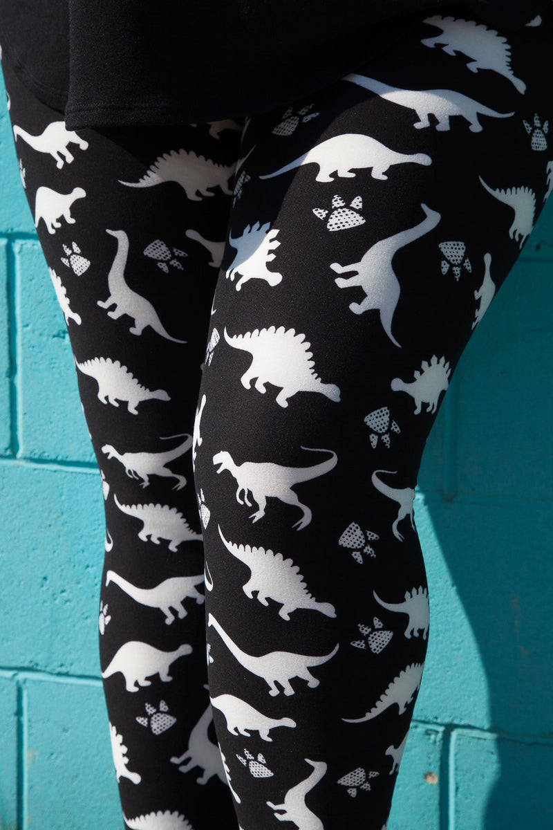 Dinosaur tights womens hotsell