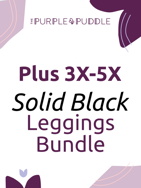 Canadian Leggings Plus Size 2X-5X – The Purple Puddle