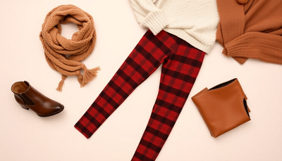 10 Stylish Ways to Wear Plaid Leggings This Fall